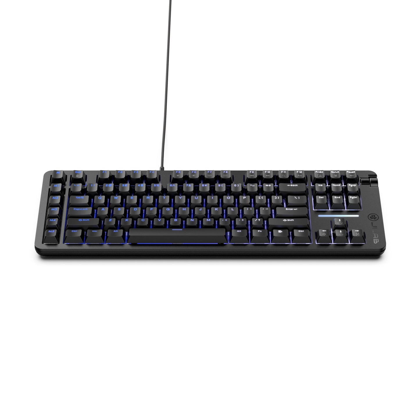 Midnight Full-Size Wired Gaming Keyboard Black