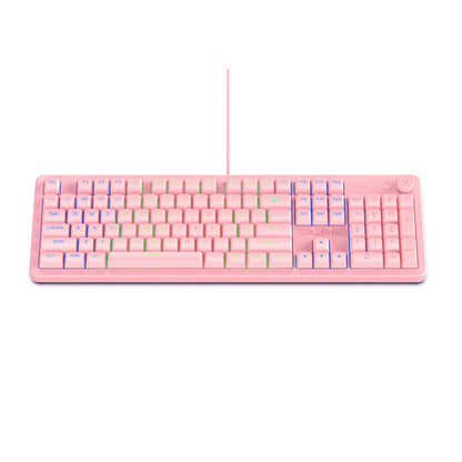 Nightfall Full-Size Wired Gaming Keyboard Pink